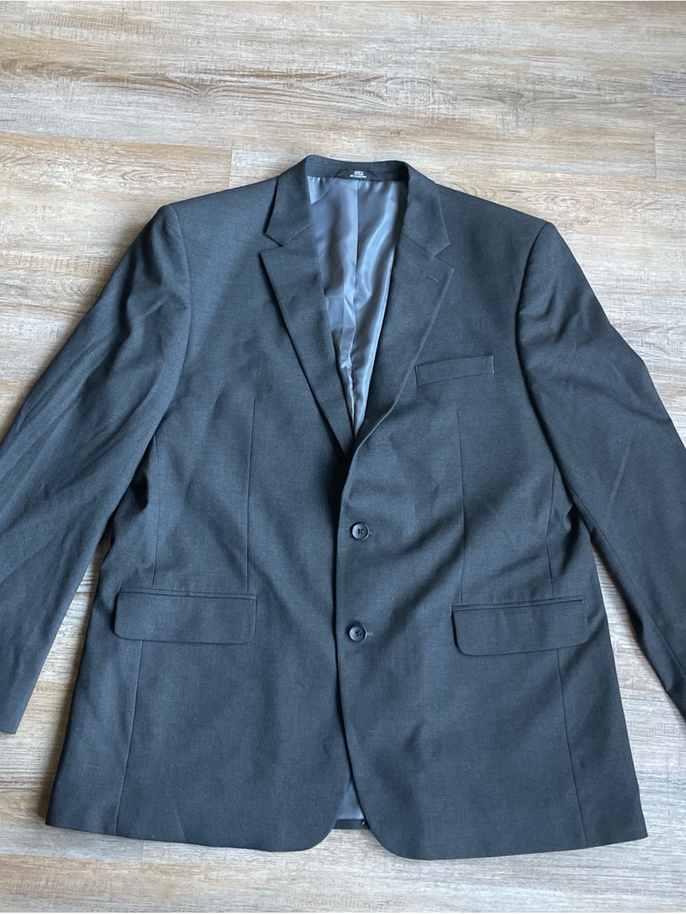 J.M. Haggar Classic Fit Gray Sport Coat Blazer Men’s Suit Jacket Size 46